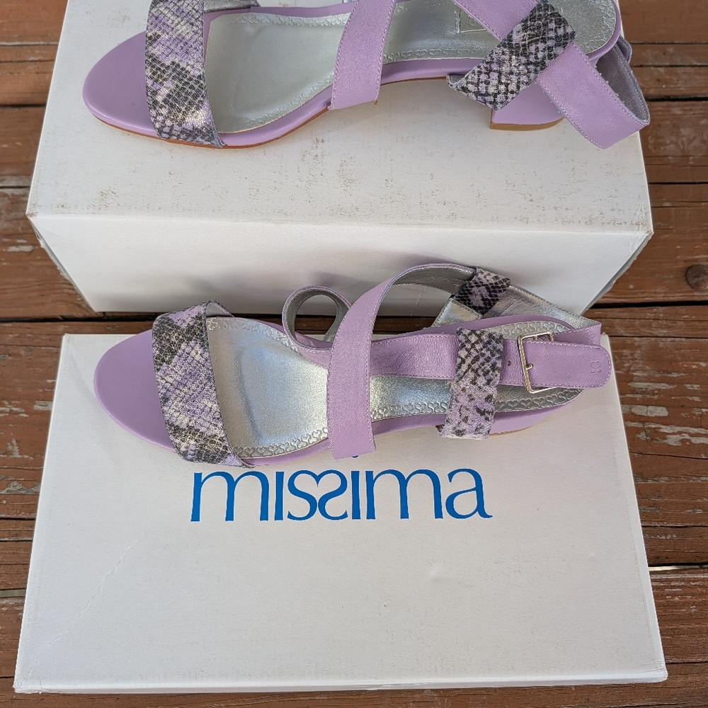 Women's Lilac Sandals Size 15
